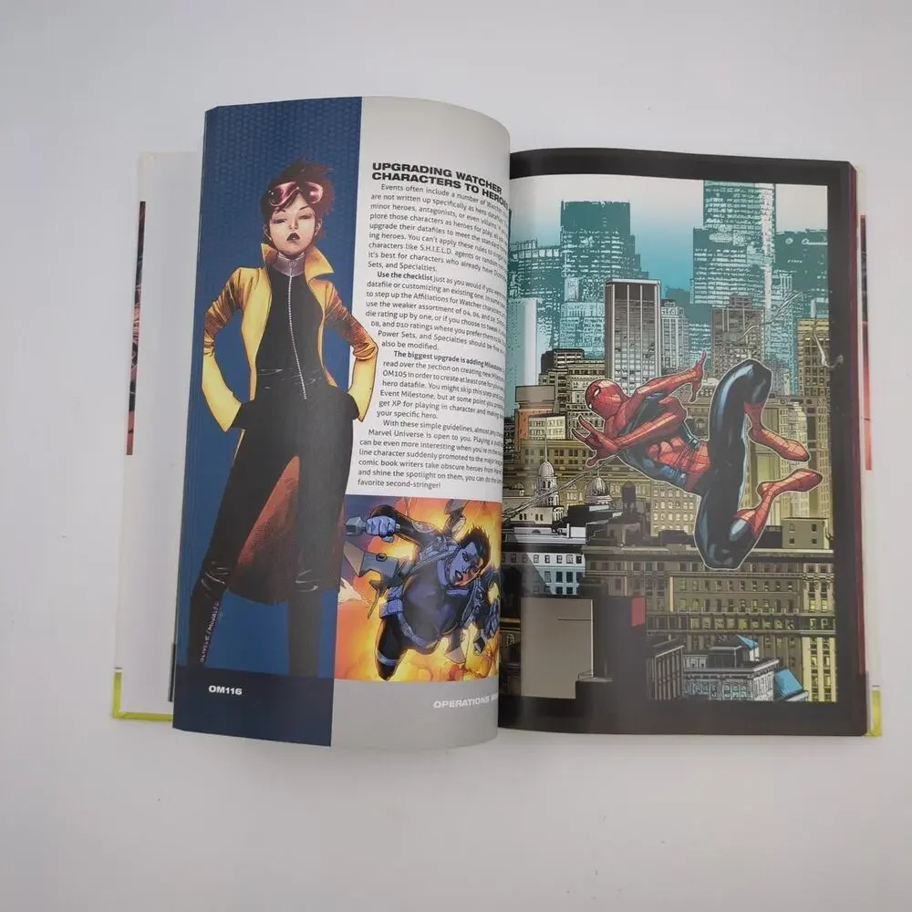 Marvel Civil War Heroic Roleplaying RPG Premium Event Book Margaret Weis